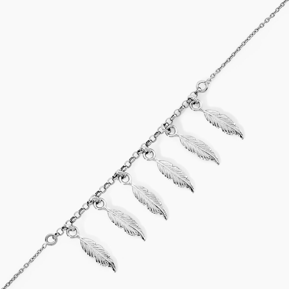 Bracelet Violka Argent Blanc - Bracelets fantaisie Femme | Marc Orian