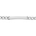 Bracelet Identité Vivian Argent Blanc - Gourmettes Femme | Marc Orian