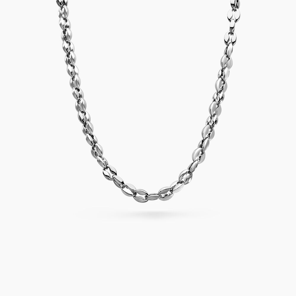 Collier Kresten Acier Argenté - Colliers Homme | Marc Orian