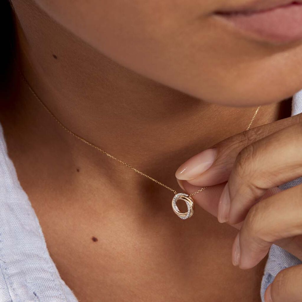 Collier Or Jaune Valerta Diamants - Colliers Femme | Marc Orian