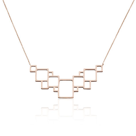 Collier Crispine Acier Rose - Sautoirs Femme | Marc Orian