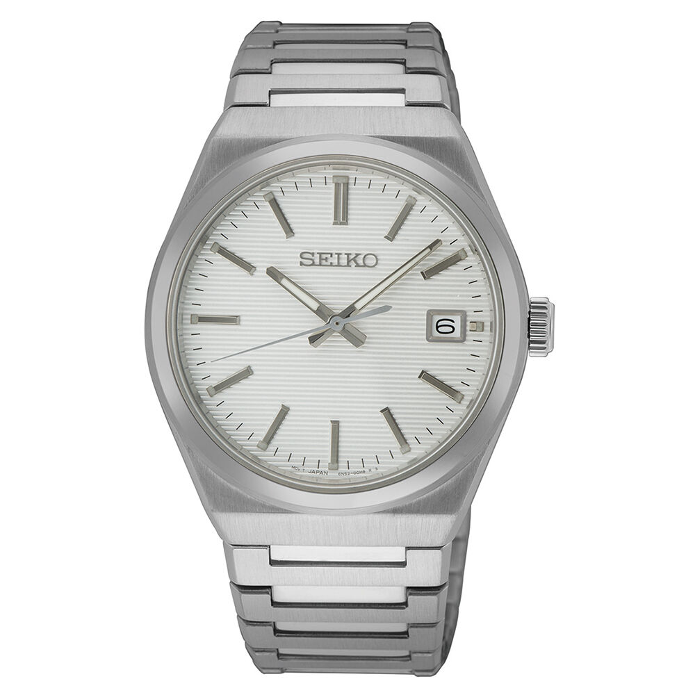 Montre Seiko Classique Blanc - Montres classiques Homme | Marc Orian