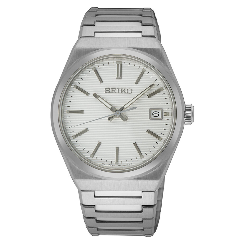 Montre Seiko Classique Blanc - Montres classiques Homme | Marc Orian