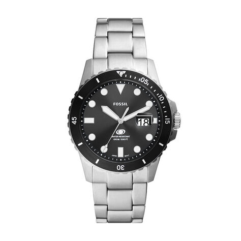 Montre Fossil Blue Dive Noir - Montres &eacute;tanches Homme | Marc Orian