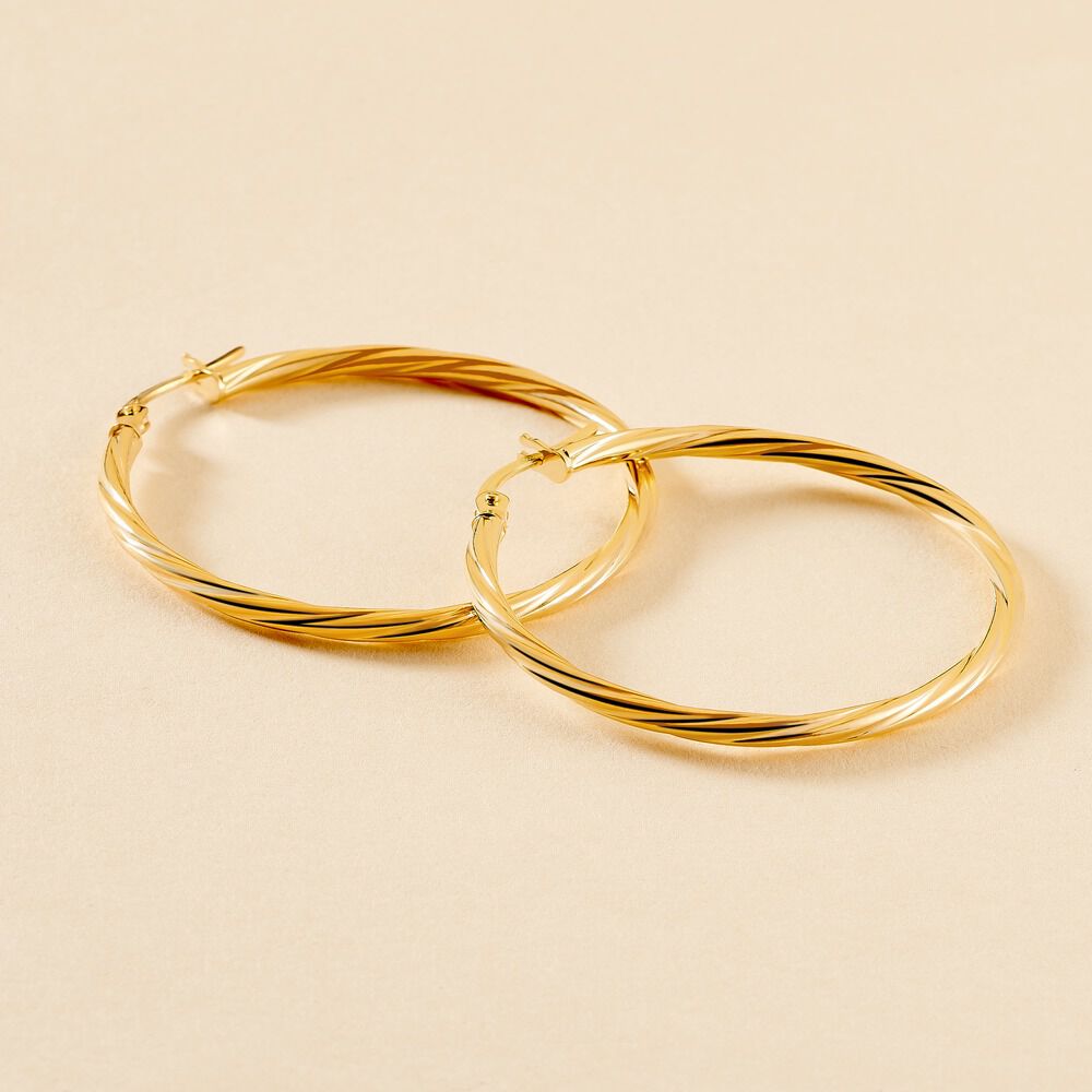 Cr&eacute;oles Youri Or Jaune - Cr&eacute;oles Femme | Marc Orian