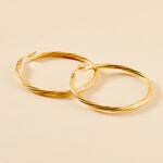 Cr&eacute;oles Youri Or Jaune - Cr&eacute;oles Femme | Marc Orian