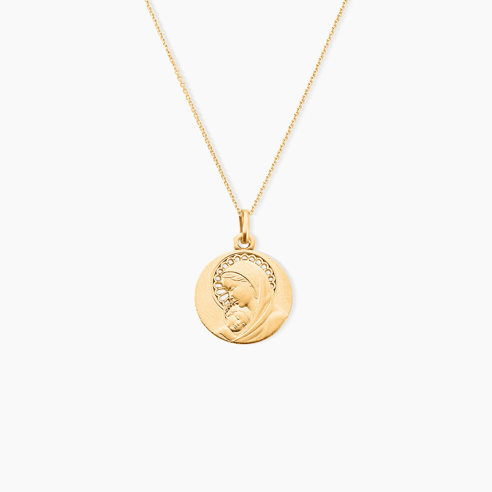 Pendentif Marie Or Jaune - Bijoux personnalis&eacute;s Famille | Marc Orian