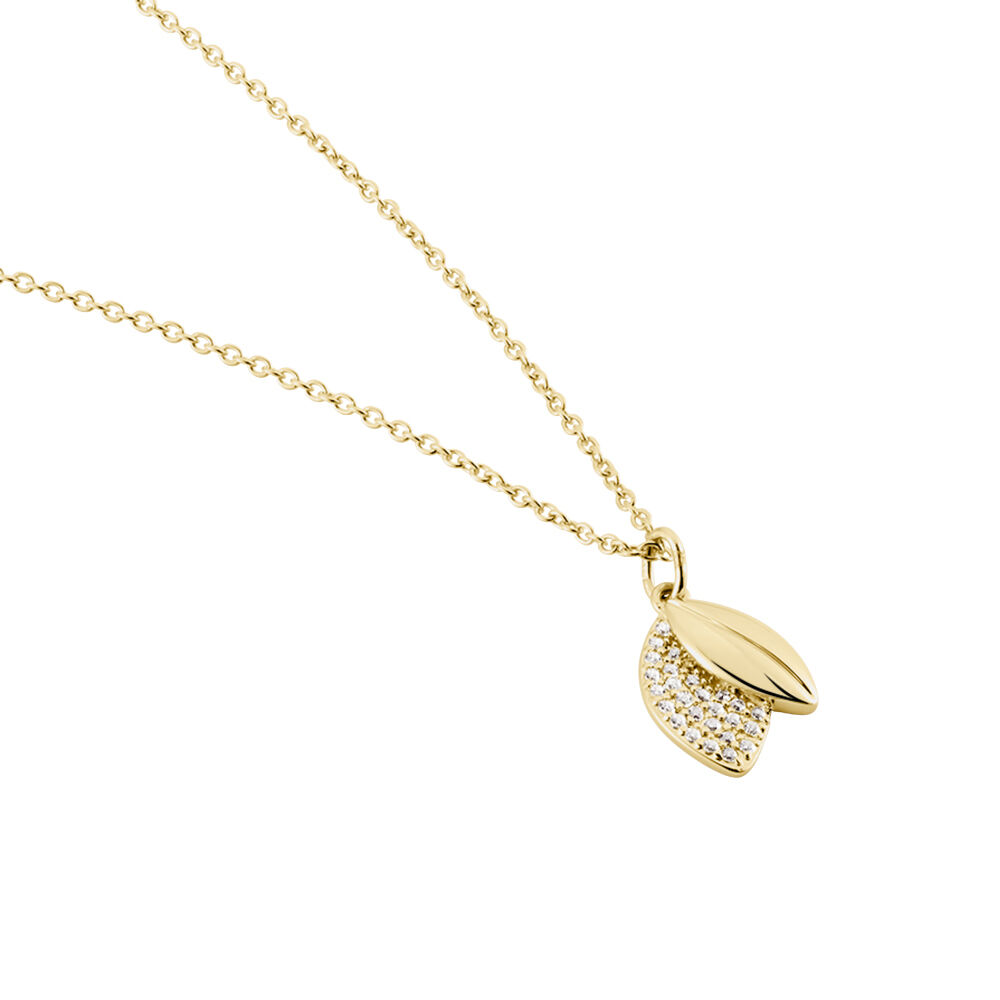 Collier Plaqué Or Jaune Simao Oxydes De Zirconium - Colliers avec pierres Femme | Marc Orian
