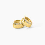 Cr&eacute;oles Guess Just Acier Jaune Oxyde De Zirconium - Cr&eacute;oles Femme | Marc Orian