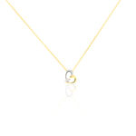 Collier Agnesese Or Bicolore Diamant - Colliers avec pierres Femme | Marc Orian