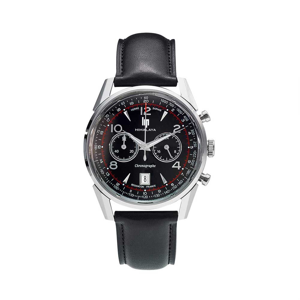 Montre Lip Himalaya Chrono Noir - Montres classiques Homme | Marc Orian