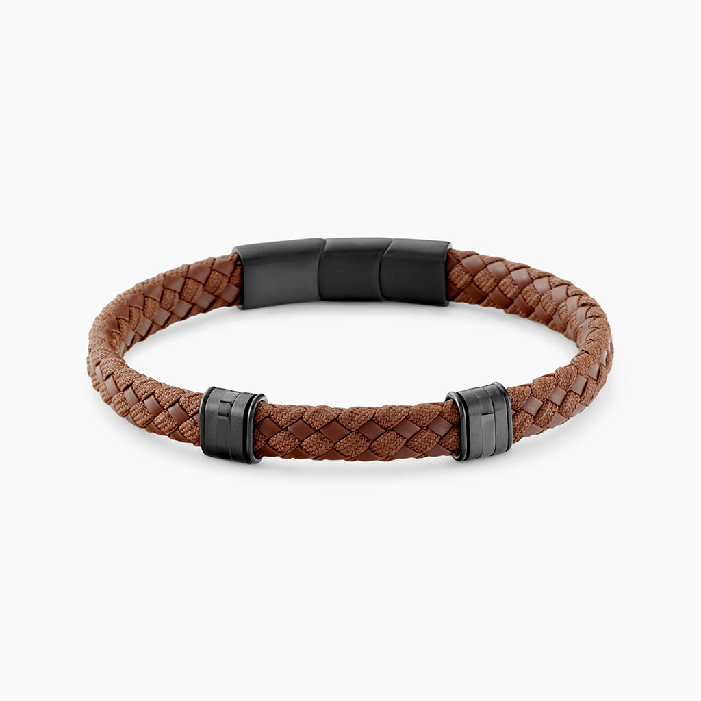 Bracelet Jourdan Cordon Marron - Bracelets cordons Homme | Marc Orian