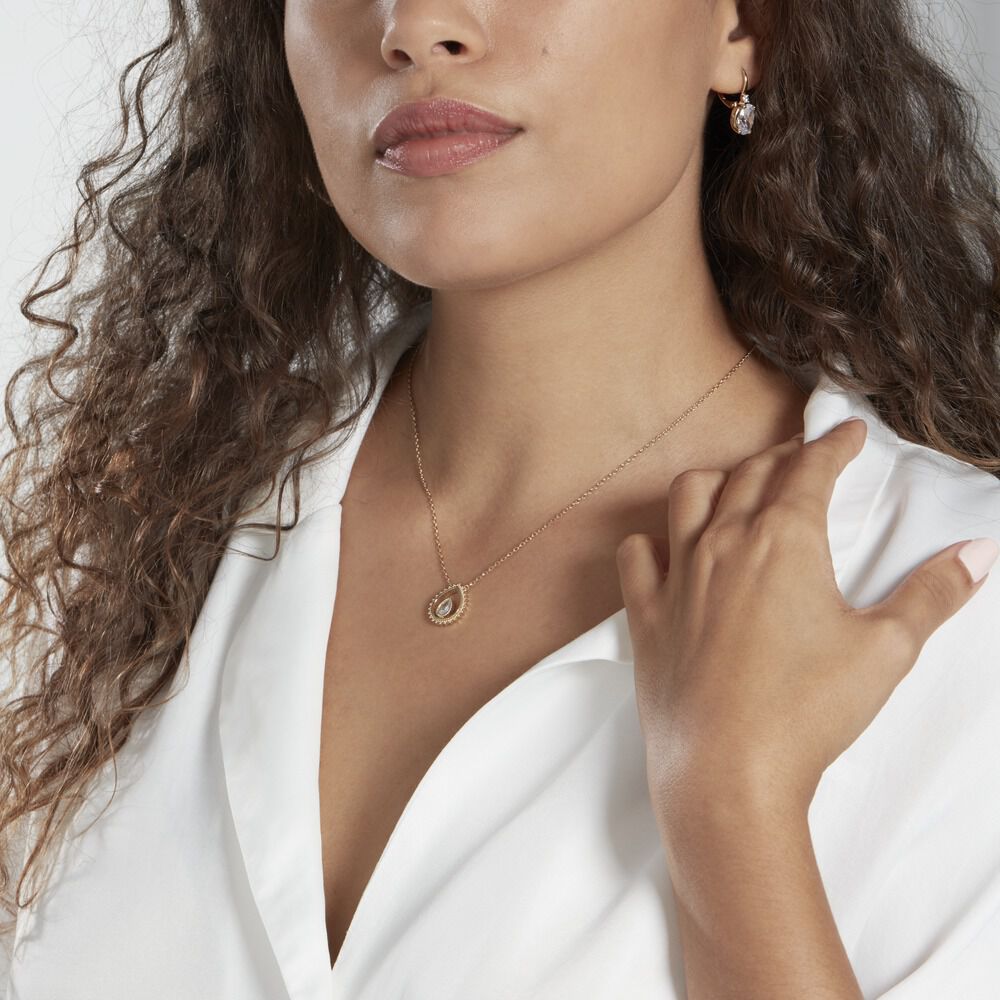 Collier Plaqué Or Lauro Oxyde De Zirconium - Colliers avec pierres Femme | Marc Orian