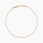 Cha&icirc;ne De Cheville Ermina Plaqu&eacute; Or Jaune - Chaines de cheville Femme | Marc Orian