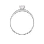 Bague Harem Or Blanc Oxyde - Solitaires Femme | Marc Orian