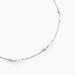Collier Felisia Argent Blanc Cristaux De Swarovski - Colliers avec pierres Femme | Marc Orian