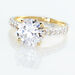 Bague Solitaire Terese Or Jaune Oxyde De Zirconium - Bagues Solitaire Femme | Marc Orian
