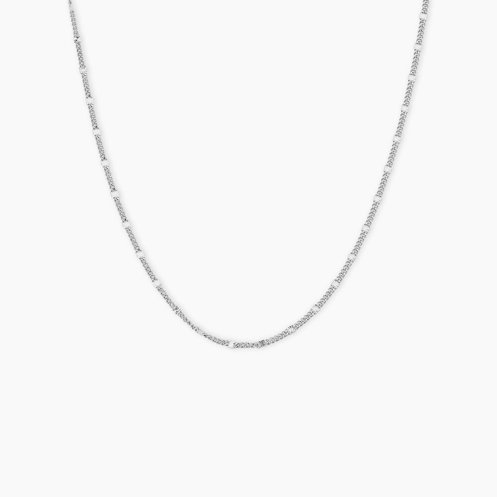 Collier Mindie Argent Blanc - Colliers fantaisie Femme | Marc Orian