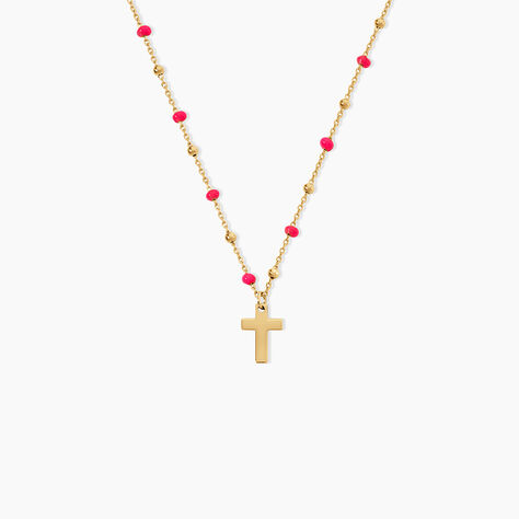 Collier Krystle Argent Dor&eacute; A L'Or 750/1000 - Colliers ete Femme | Marc Orian