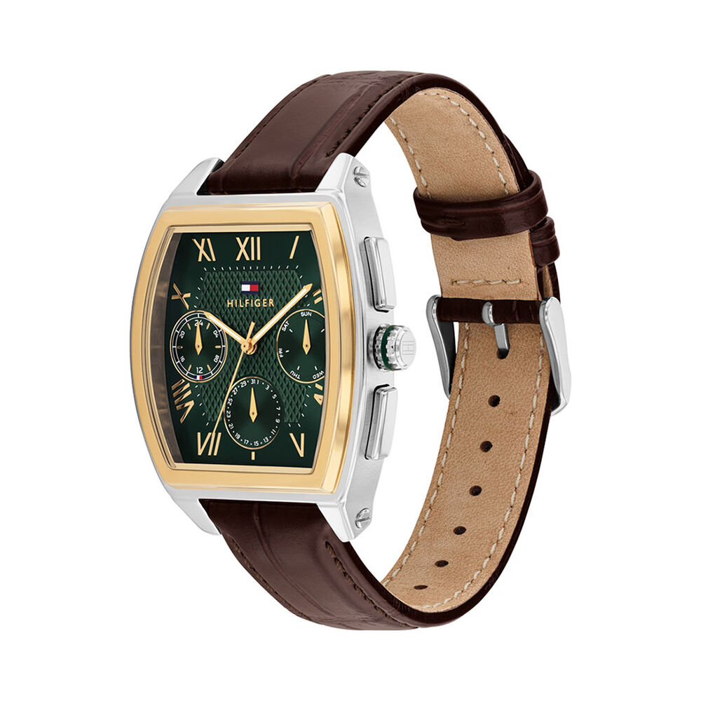 Montre Tommy Hilfiger Th-Oxford Vert - Montres &eacute;tanches Homme | Marc Orian