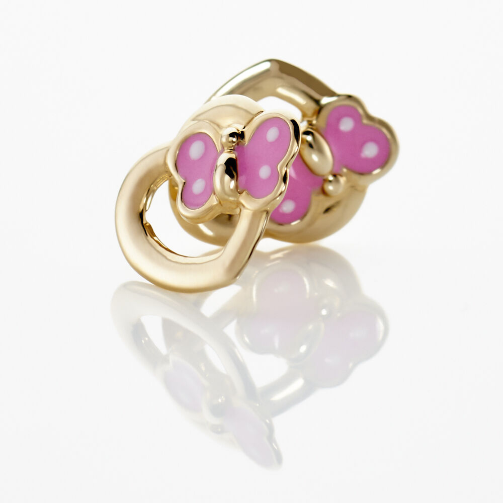 Boucles D'oreilles Puces Or Jaune Myrthale - Puces Enfant | Marc Orian