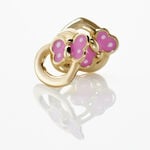 Boucles D'oreilles Puces Or Jaune Myrthale - Puces Enfant | Marc Orian