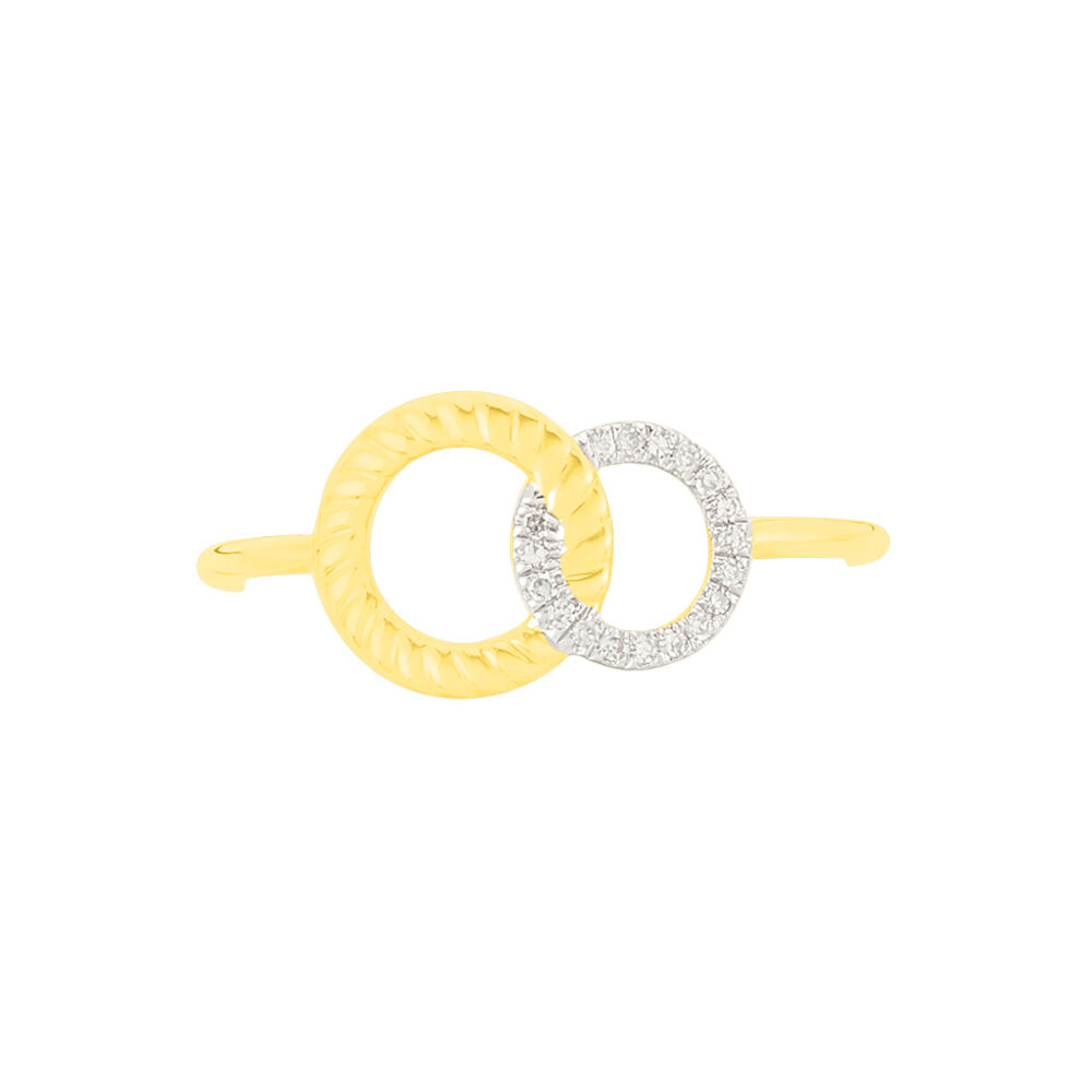 Bague Amanda Or Jaune Diamant - Bagues pierres précieuses Femme | Marc Orian