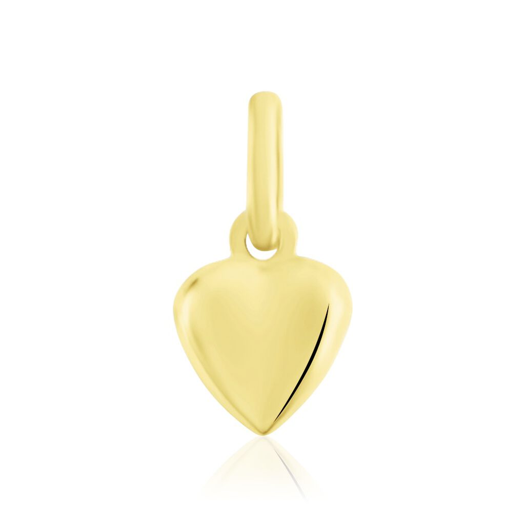 Pendentif Eudocie Coeur Lisse Or Jaune - Pendentifs Femme | Marc Orian