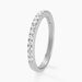 Alliance Florence Argent Blanc Oxyde De Zirconium - Alliances Femme | Marc Orian