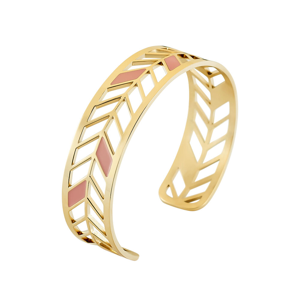 Bracelet Jonc Azat Acier Jaune - Bracelets joncs Femme | Marc Orian