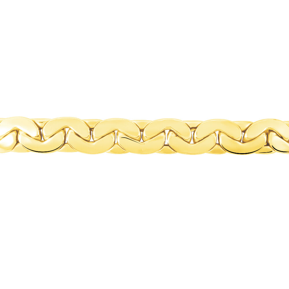 Bracelet Ivy Maille Haricot Or Jaune - Bracelets mailles Femme | Marc Orian