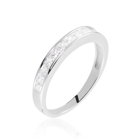 Alliance Olivia Argent Blanc Oxyde De Zirconium - Alliances Femme | Marc Orian