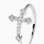 Bague Angel Argent Blanc Oxyde De Zirconium - Bijoux fantaisie Femme | Marc Orian