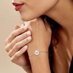 Bracelet Argent Ursicin Glitter - Bracelets Medailles Femme | Marc Orian