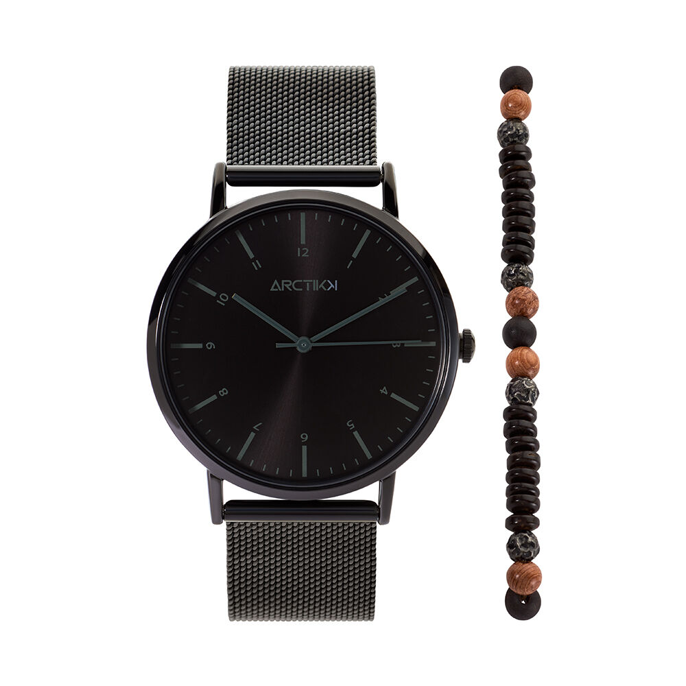 Coffret De Montre Arctik Dusk Noir - Montres &eacute;tanches Homme | Marc Orian