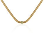 Collier Veria Acier Jaune Aventurine - Colliers avec pierres Femme | Marc Orian