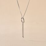 Collier Mariana Argent Blanc - Colliers fantaisie Femme | Marc Orian