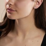 Boucles D'oreilles Puces Argent Blanc Tania Oxydes De Zirconium - Puces Femme | Marc Orian