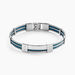 Bracelet Jourdan Herens Acier Blanc - Bracelets chaînes Homme | Marc Orian