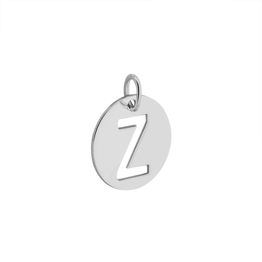 Pendentif Elio Z Argent Blanc - Pendentifs Famille | Marc Orian