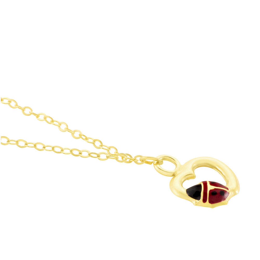 Collier Hydrangee Or Jaune - Colliers été Enfant | Marc Orian