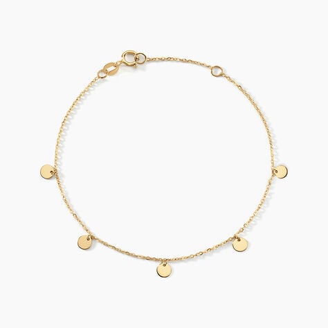 Bracelet Eleonora Or Jaune - Bracelets Medailles Femme | Marc Orian