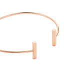 Bracelet Jonc Tullia Argent Rose - Bracelets joncs Femme | Marc Orian