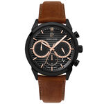 Montre Pierre Lannier Monarck Noir - Montres &eacute;tanches Homme | Marc Orian