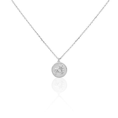 Collier Argent Blanc Lew - Colliers fantaisie Homme | Marc Orian