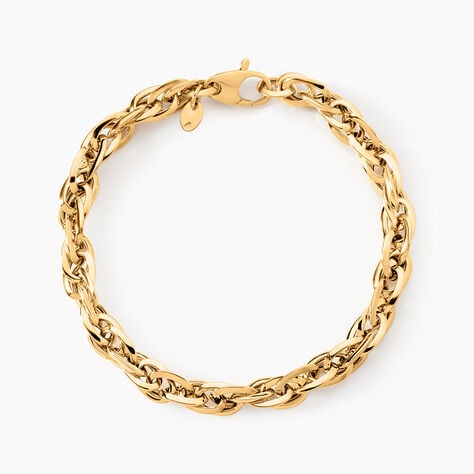 Bracelet Izar Torsadee Or Jaune - Bracelets mailles Femme | Marc Orian