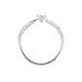 Bague Hyman Argent Blanc Oxyde De Zirconium - Solitaires Femme | Marc Orian