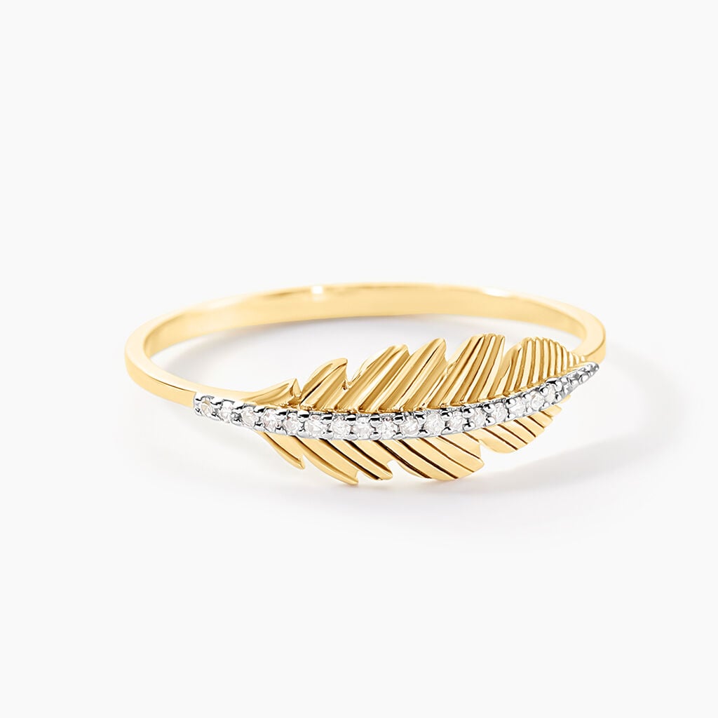 Bague Paola Or Jaune Diamant - Bagues pierres pr&eacute;cieuses Femme | Marc Orian