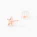 Boucles D'oreilles Puces Or Rose Lison Alphonsine - Puces Enfant | Marc Orian