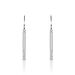 Boucles D'oreilles Pendantes Evodie Argent Blanc Oxyde De Zirconium - Pendantes Femme | Marc Orian